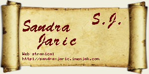 Sandra Jarić vizit kartica